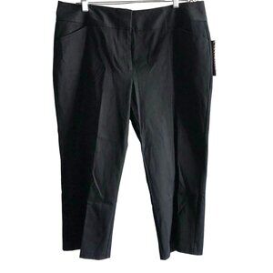 Dana Buchman Women’s Capri Pants Size 16 Jet Black - NWT
